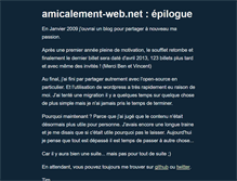 Tablet Screenshot of amicalement-web.net